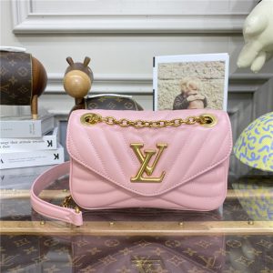 New Wave Chain Bag PM Rose Ballerine