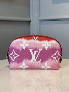 LV Escale Pochette Cosmetique Red