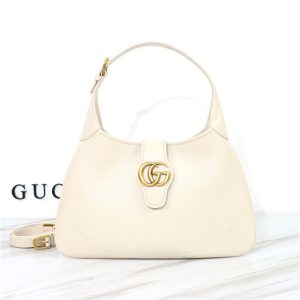 Aphrodite Medium Shoulder Bag 726274 White Leather