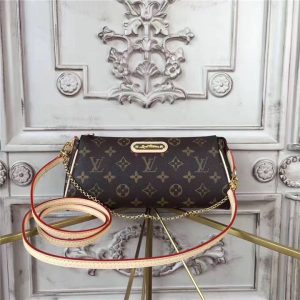 LV Monogram canvas Eva Clutch