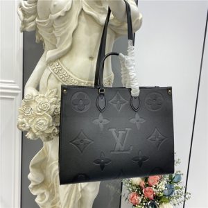 Onthego GM Monogram Empreinte Noir