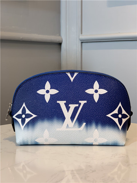 LV Escale Pochette Cosmetique Blue