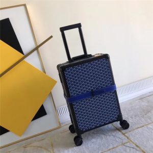 Goyard HORIZON Luggage 55 Navy