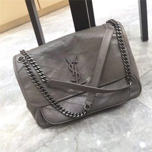 LEATHER ENVELOPED YSL MONOGRAMME