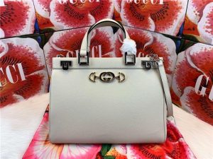 White grainy leather