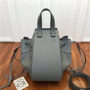 Loewe Medium Hammock Dw Bag Gunmetal