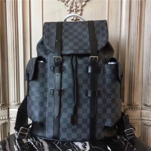 LV Christopher PM Damier Graphite Canvas