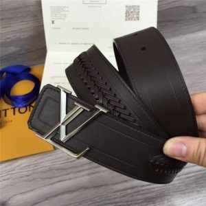 LV Pyramide 40mm Chocolate