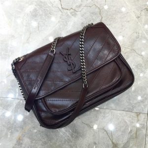 LEATHER ENVELOPED YSL MONOGRAMME