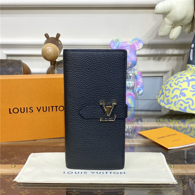 Louis Vuitton Vertical Wallet Black