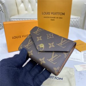 Louis Vuitton Victorine Wallet M62472 Brown