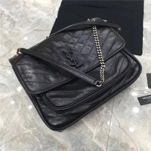 Large Niki Chain Bag Black