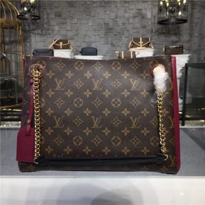 Surene MM Monogram canvas Bordeaux