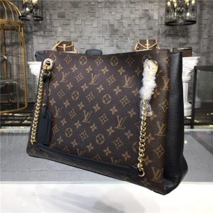 Surene MM Monogram canvas Noir