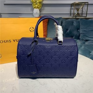 Louis Vuitton Speedy Bandouliere 30 Blue