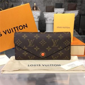 Josephine Wallet Monogram Canvas Orange