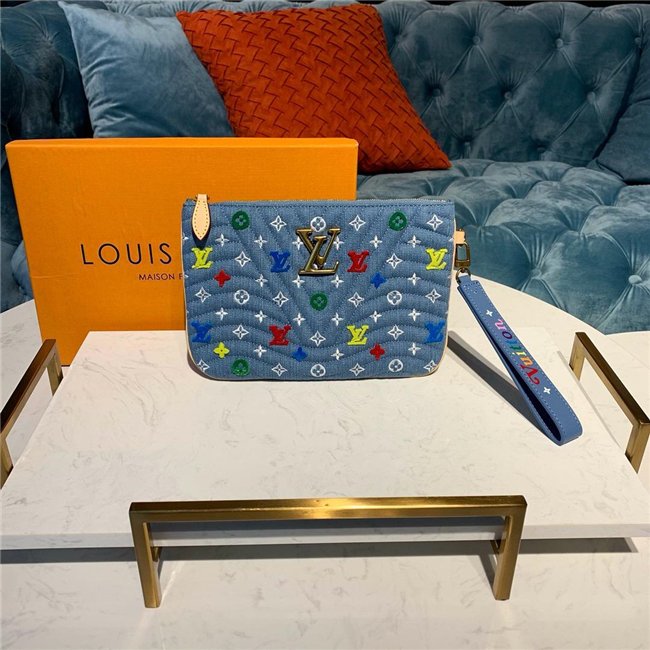 colorful Monogram embroidery