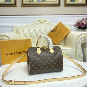 Louis Vuitton Monogram Speedy Bandouliere 25