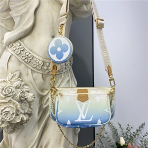 Multi Pochette Accessoires Blue