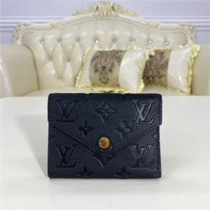 Louis Vuitton Victorine Wallet M64060 Black