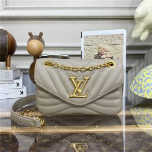 LV New Wave Chain Bag PM Taupe