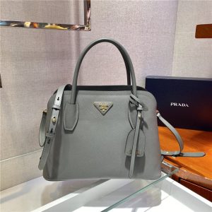 Prada Matinee Handbag Gray