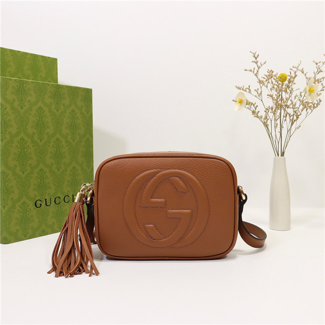 Gucci Soho leather disco bag Tan Color