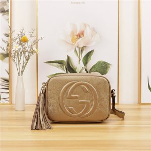 Gucci Soho leather disco bag Gold