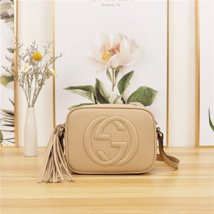 Gucci Soho leather disco bag Beige