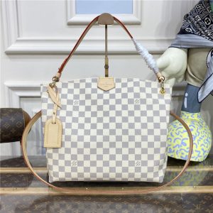 Louis Vuitton Graceful PM N42249 Rose Ballerine