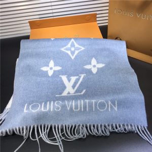 Louis Vuitton Reykjavik Scarf M75704 Denim