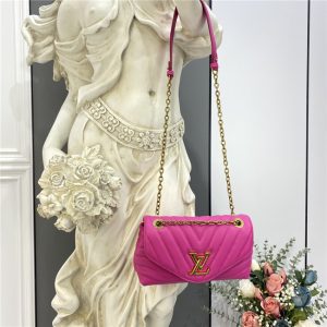 LV New Wave Chain Bag H24 Hot Pink