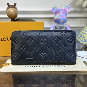 Louis Vuitton Zippy Wallet M81510 Black