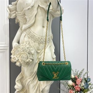 LV New Wave Chain Bag H24 Emerald