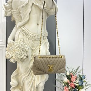 LV New Wave Chain Bag H24 Ivory