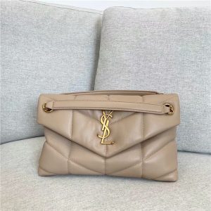 Puffer Small Bag Dark Beige