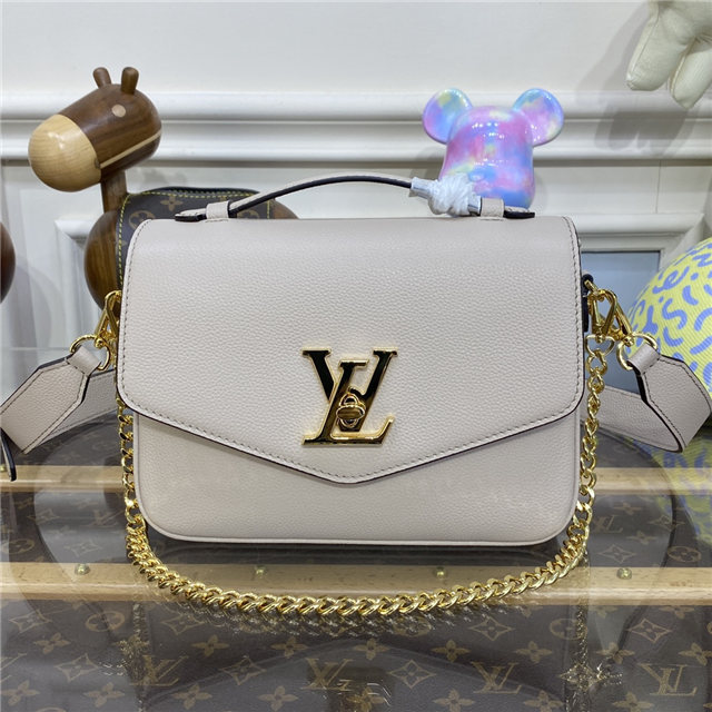 Louis Vuitton Oxford Lockme M22792 Greige