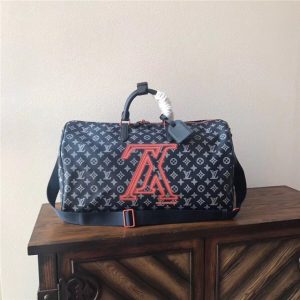 LV Keepall Bandouliere 50 Monogram Upside Down Canvas