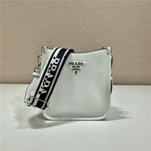Prada Mini Shoulder Bag 1BH191 White