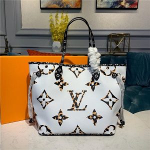 LV Neverfull MM Ivoire