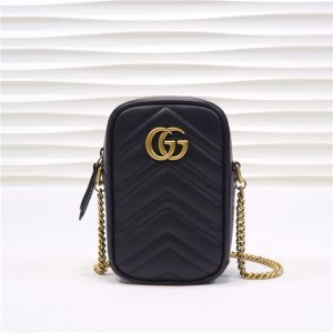 GG Marmont Mini Bag Black