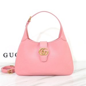 Aphrodite Medium Shoulder Bag 726274 Light Pink Leather