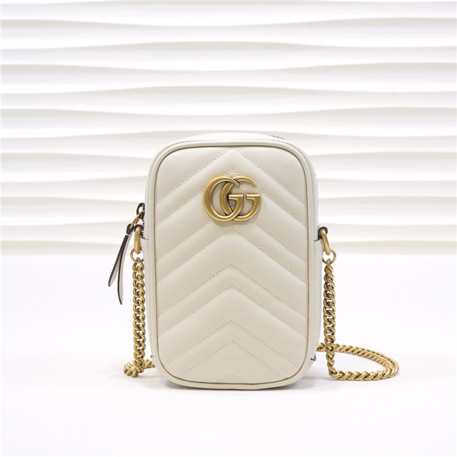 GG Marmont Mini Bag White