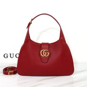 Aphrodite Medium Shoulder Bag 726274 Red Leather