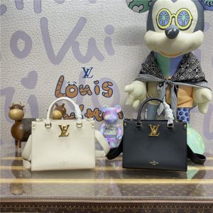 Louis Vuitton Lock & Go Handbag M23637 Quartz