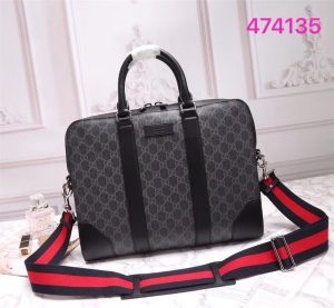 Gucci GG Black briefcase
