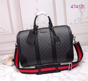 GG Black carry-on duffle