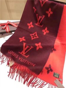 Louis Vuitton Reykjavik Scarf (Cherry)