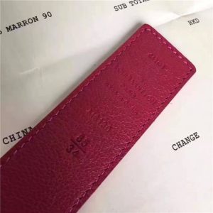 Louis Vuitton Initiales 30mm Reversible Belt (Fuchsia)