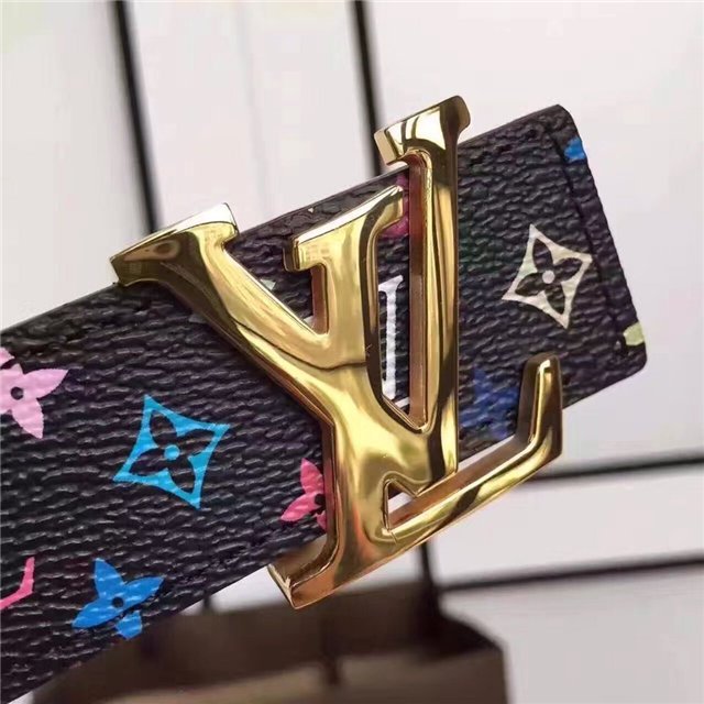 Louis Vuitton Initiales 30mm Reversible Belt (Black)